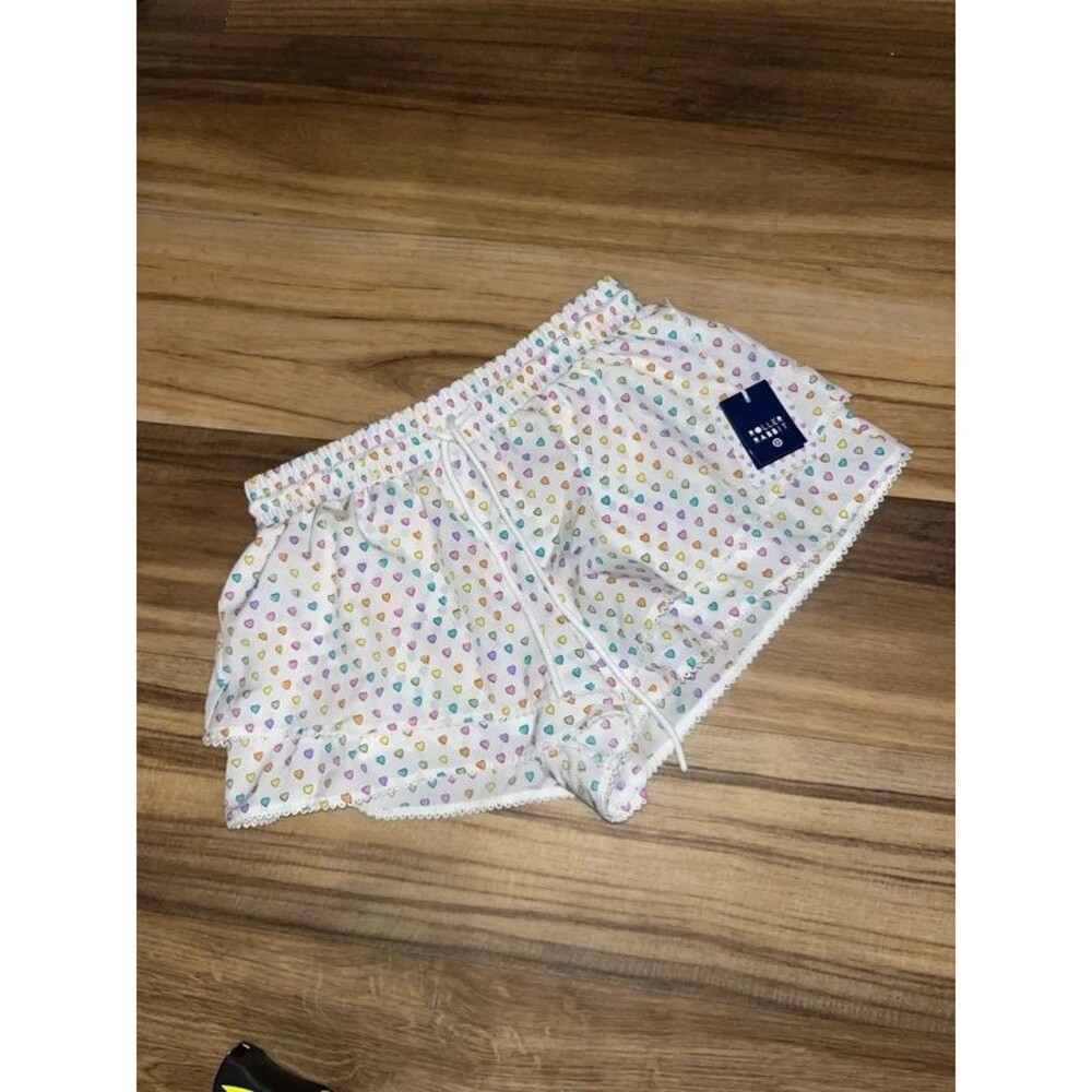 Roller Rabbit White Disco hearts shorts